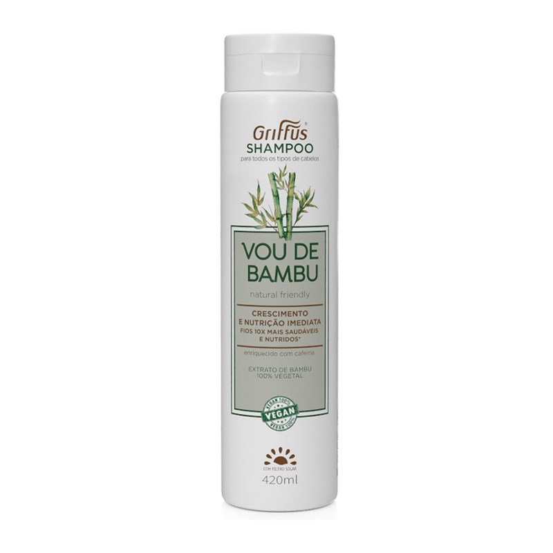 Shampoo Griffus Vou de Bambu 420 ml