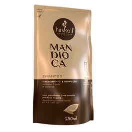 Shampoo Haskell 250 ml Refil Mandioca