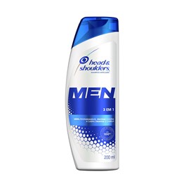 Shampoo Head & Shoulders Men 200 ml 3 em 1