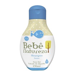 Shampoo Infantil Bebê Natureza 230 ml Suave