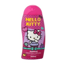 Shampoo Infantil Hello Kitty 260 ml Lisos e Delicados