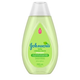 Shampoo Johnson's Baby 200 ml Cabelos Claros
