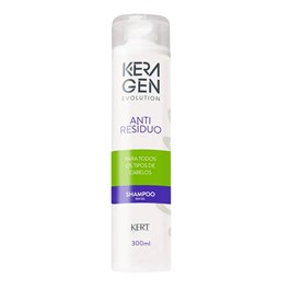 Shampoo Kert Keragen Evolution 300 ml Anti Resíduos
