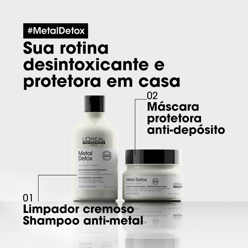 Shampoo L'oréal Professionnel Serie Expert 1500 ml Metal Detox