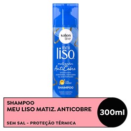 Shampoo Matizador Salon Line Meu Liso 300 ml Anticobre