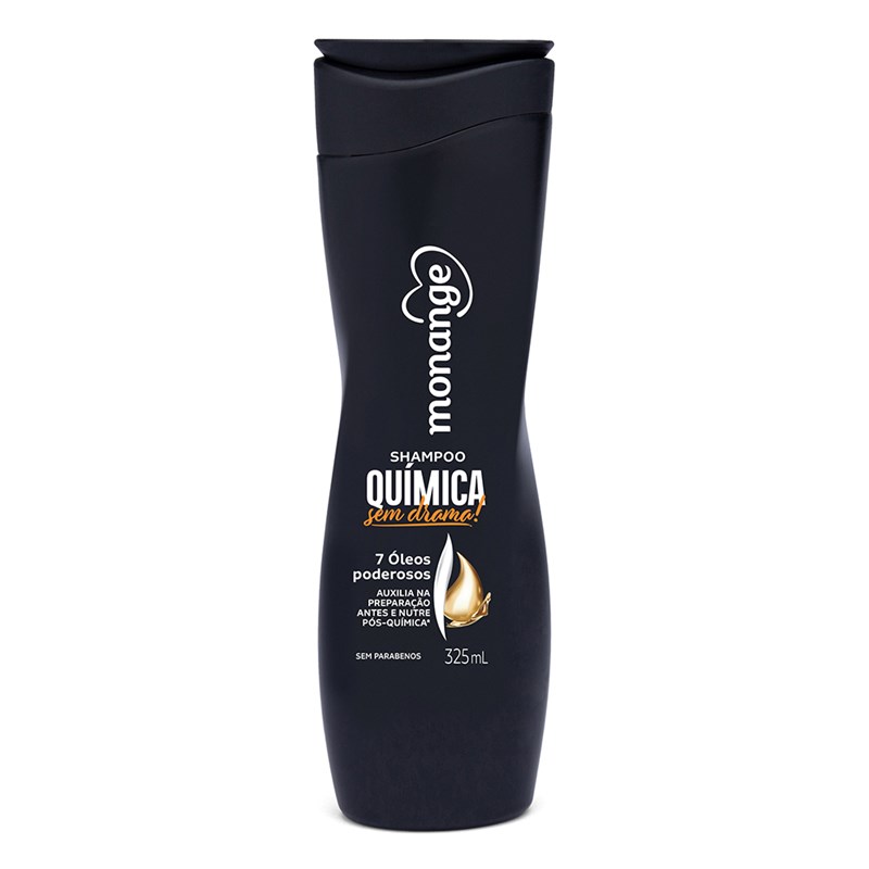 Shampoo Monange 325 ml Química Sem Drama!