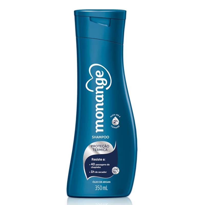 Shampoo Monange 350 ml Proteção Térmica LojasLivia