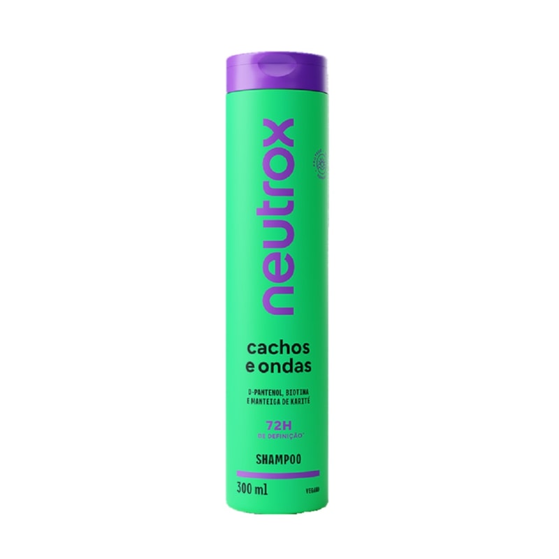 Shampoo Neutrox 300 ml Cachos e Ondas