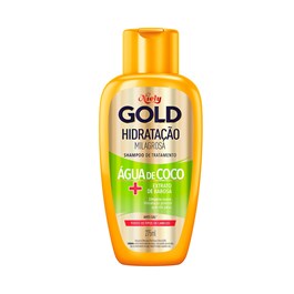 Shampoo Niely Gold 275 ml Hidratação Milagrosa