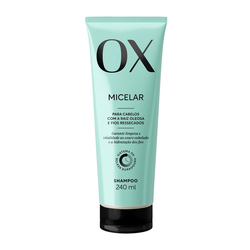 Shampoo OX 240 ml Micelar - LojasLivia