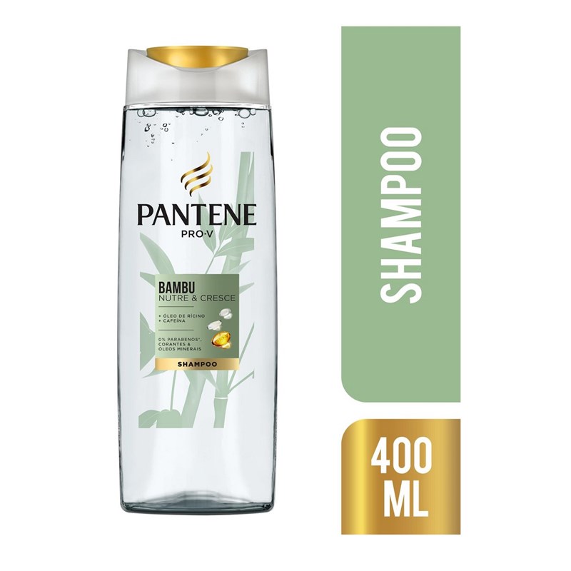 Shampoo Pantene 400 ml Bambu