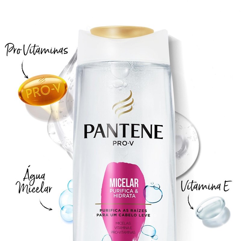Shampoo Pantene 400 ml Micelar