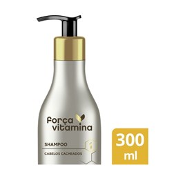 Shampoo Pré-Tratamento Força Vitamina 300ml Cabelos Cacheados