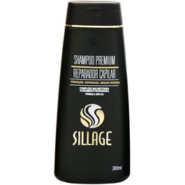 Shampoo Premium Sillage 300 ml Reparador Capilar