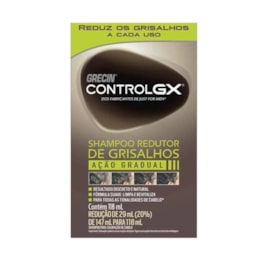 Shampoo Redutor de Grisalhos Grecin Control GX 118 ml