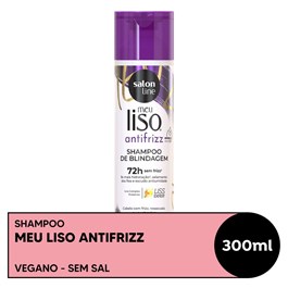 Shampoo Salon Line Meu Liso 300 ml Antifrizz