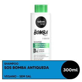Shampoo Salon Line S.O.S Bomba 300 ml Antiqueda