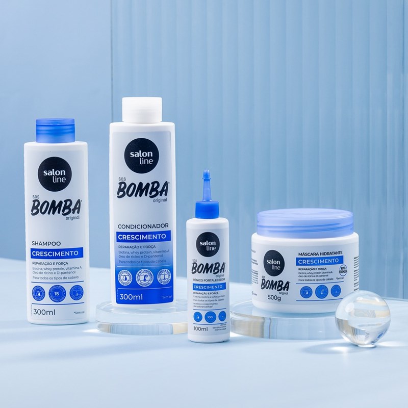 Shampoo Salon Line S.O.S Bomba 300 ml Crescimento