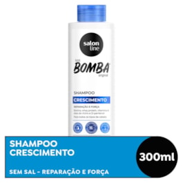 Shampoo Salon Line S.O.S Bomba 300 ml Crescimento