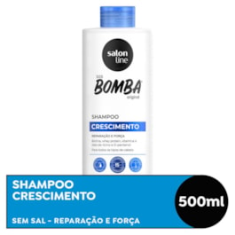 Shampoo Salon Line S.O.S Bomba 500 ml Crescimento