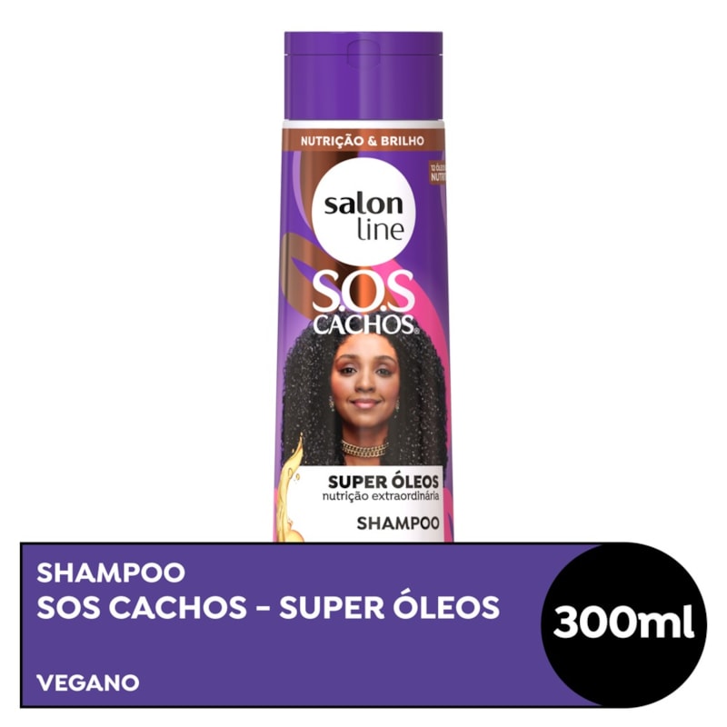 Shampoo Salon Line S O S Cachos 300 Ml Nutritivo Lojaslivia Shampoo Salon Line S O S Cachos 300 Ml Nutritivo Lojaslivia