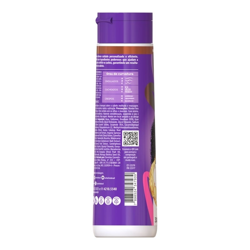 Shampoo Salon Line S.O.S Cachos 300 ml Super Óleos