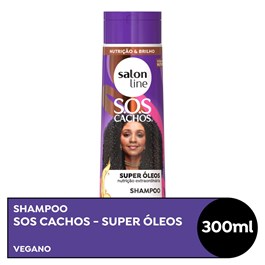 Shampoo Salon Line S.O.S Cachos 300 ml Super Óleos