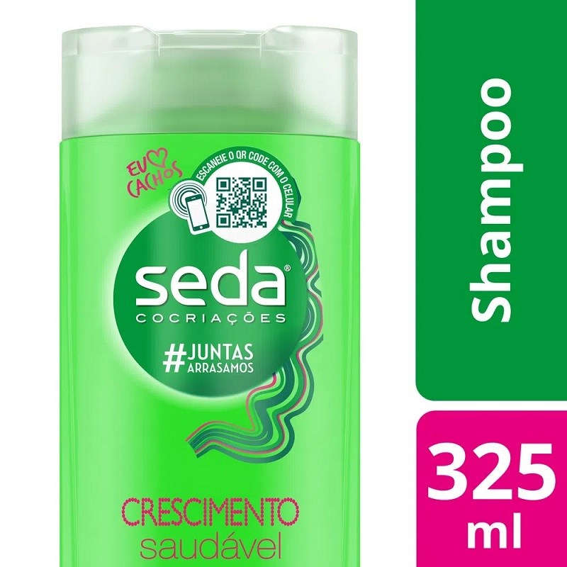Shampoo Seda Cocriações 325 ml Crescimento Saudável