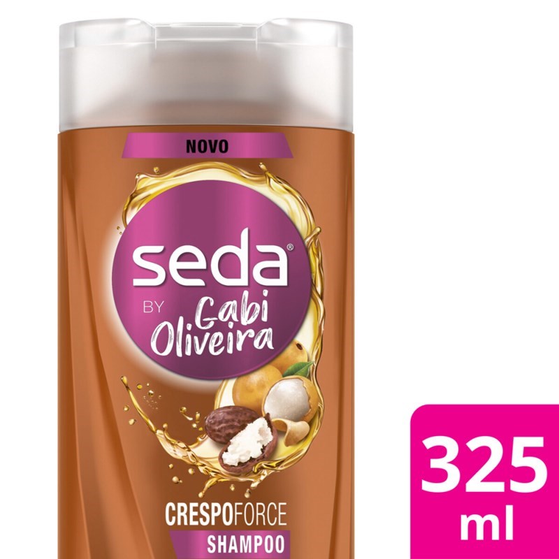 Shampoo Seda Cocriações 325 ml Crespoforce by Gabi Oliveira