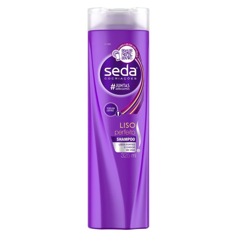 Shampoo Seda Cocriações 325 ml Liso Perfeito - LojasLivia