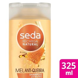 Shampoo Seda Recarga Natural 325 ml Mel Anti-Quebra