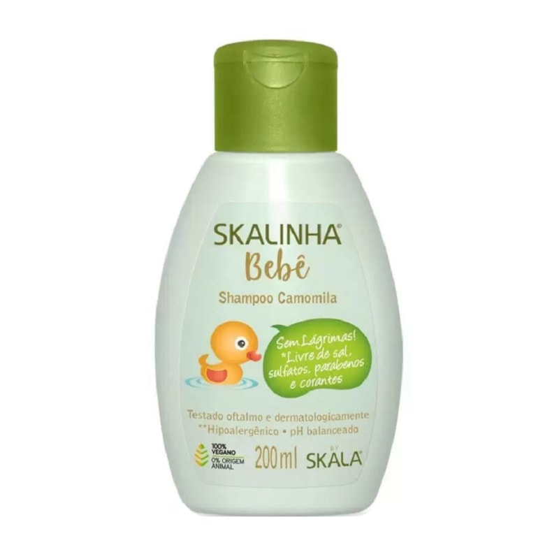 Shampoo Skalinha Bebê 200 ml Camomila