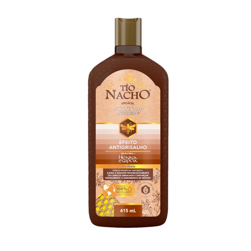 Shampoo Tío Nacho 415 ml Antigrisalho