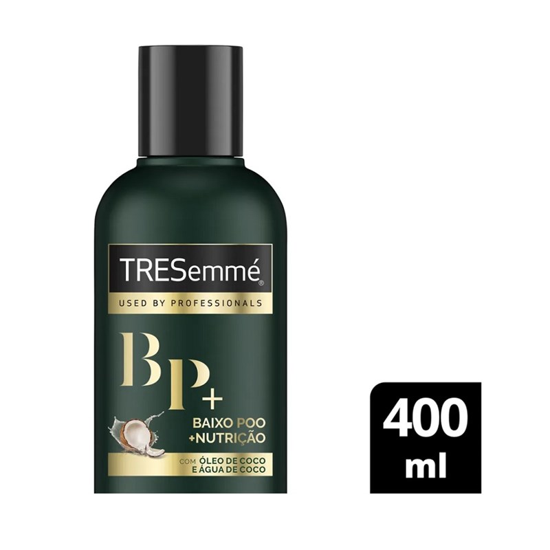 Shampoo Tresemmé 400 ml Baixo Poo + Nutrição