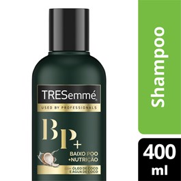 Shampoo Tresemmé 400 ml Baixo Poo + Nutrição