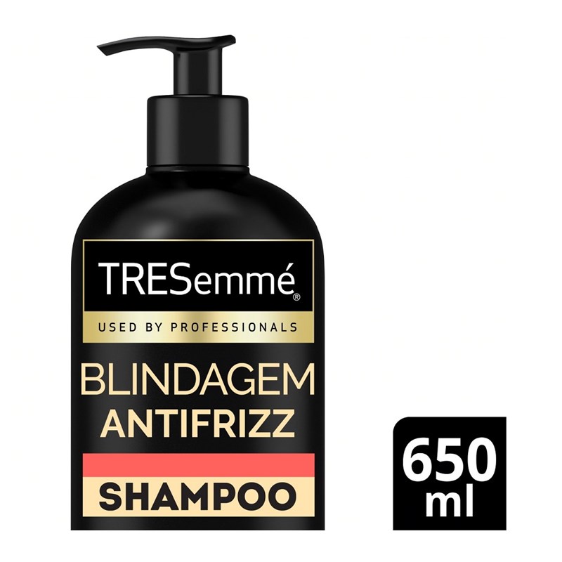 Shampoo TRESemmé 650 ml Blindagem Antifrizz