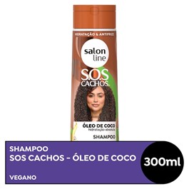 Shampoo Salon Line S.O.S Cachos 300 ml Coco