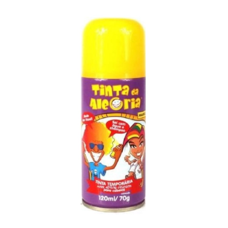 Spray Da Alegria 120 ml Amarelo