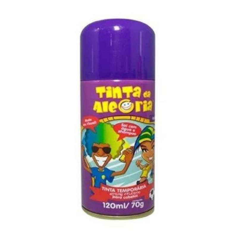 Spray Da Alegria 120 ml Roxo