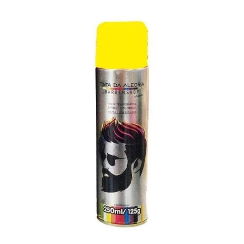 Spray Da Alegria Barbeshop 250 ml Amarelo