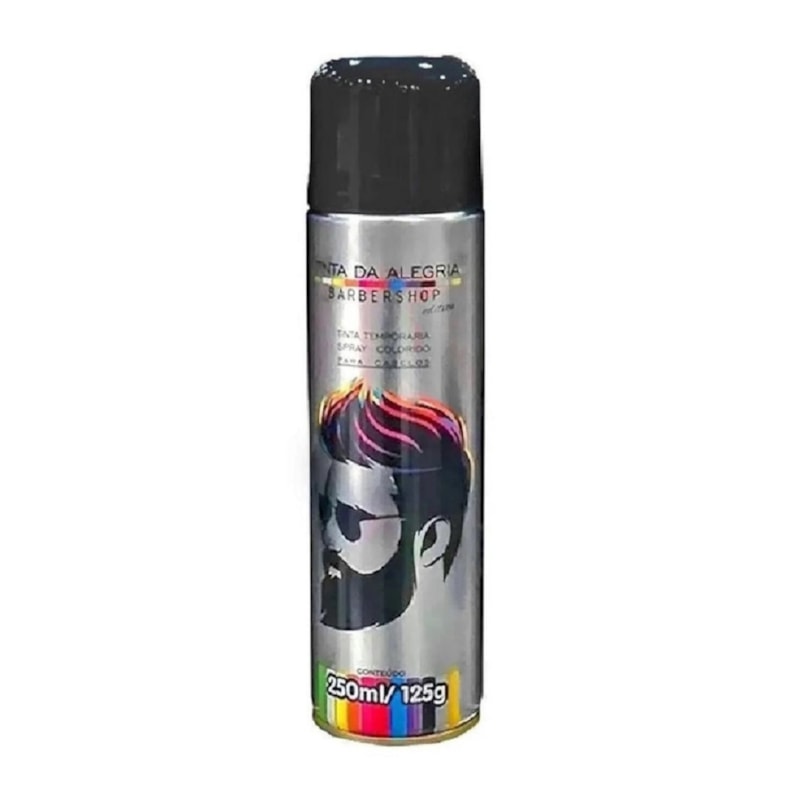 Spray Da Alegria Barbeshop 250 ml Preta