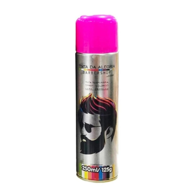 Spray Da Alegria Barbeshop 250 ml Rosa