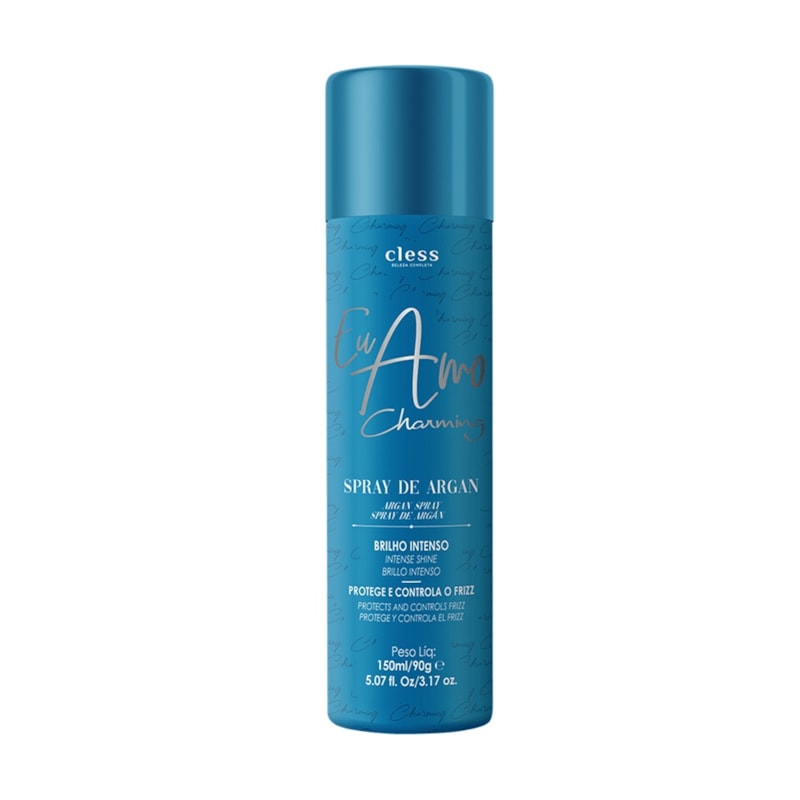 Spray de Brilho Eu Amo Charming 150 ml Argan