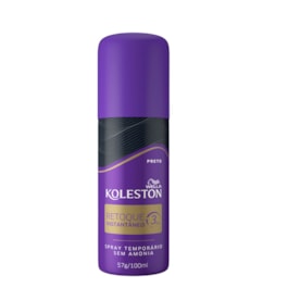 Spray Retoque Instantâneo Koleston 100 ml Preto