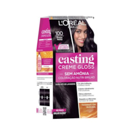 Tonalizante L'oréal Paris Casting Creme Gloss Preto Noite 100