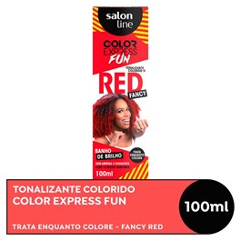 Tonalizante Salon Line Color Express Fun 100 ml Red Fancy