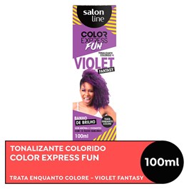 Tonalizante Salon Line Color Express Fun 100 ml Violet Fantasy