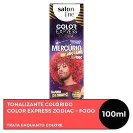 Tonalizante Salon Line Color Express Zodiac 100 ml Vermelho
