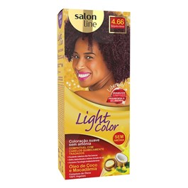 Tonalizante Salon Line Light Color Borgonha Intenso 4.66