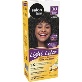Tonalizante Salon Line Light Color Castanho Escuro 3.0